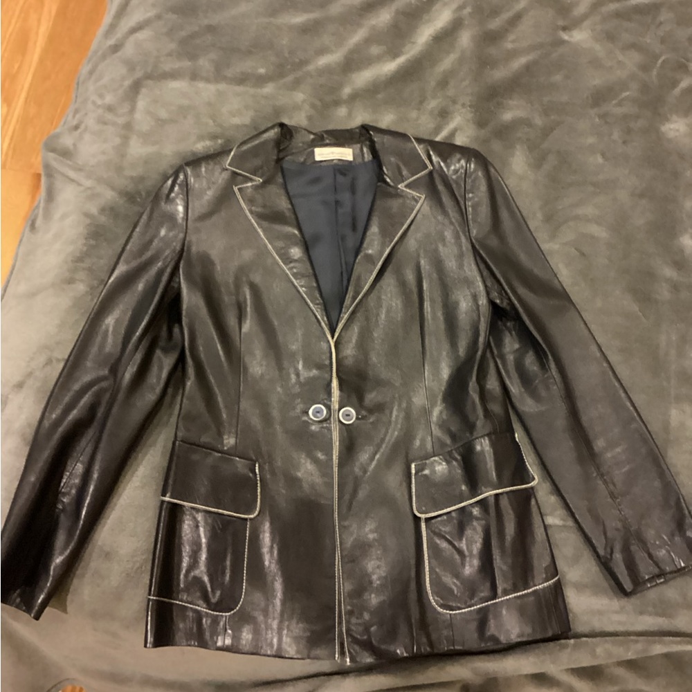 Marisa Minicucci leather jacket